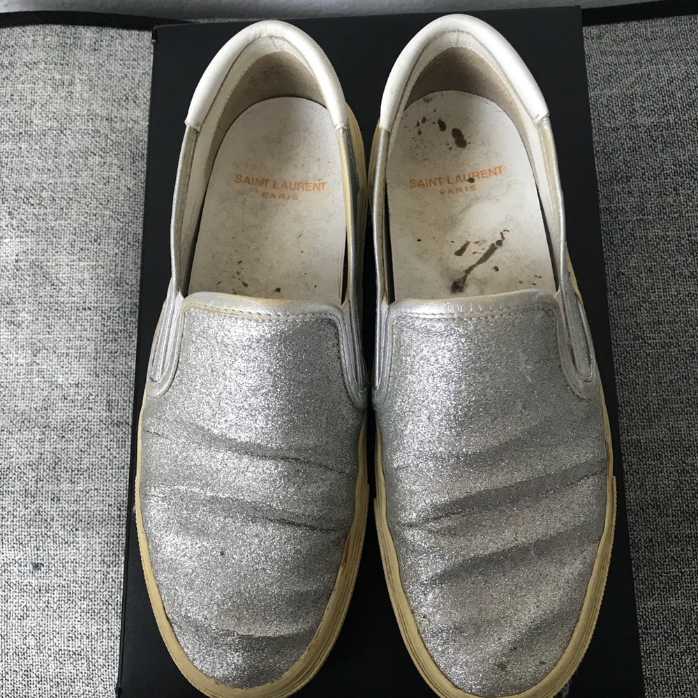 Authentic Saint Laurent Sneakers Shoes YSL